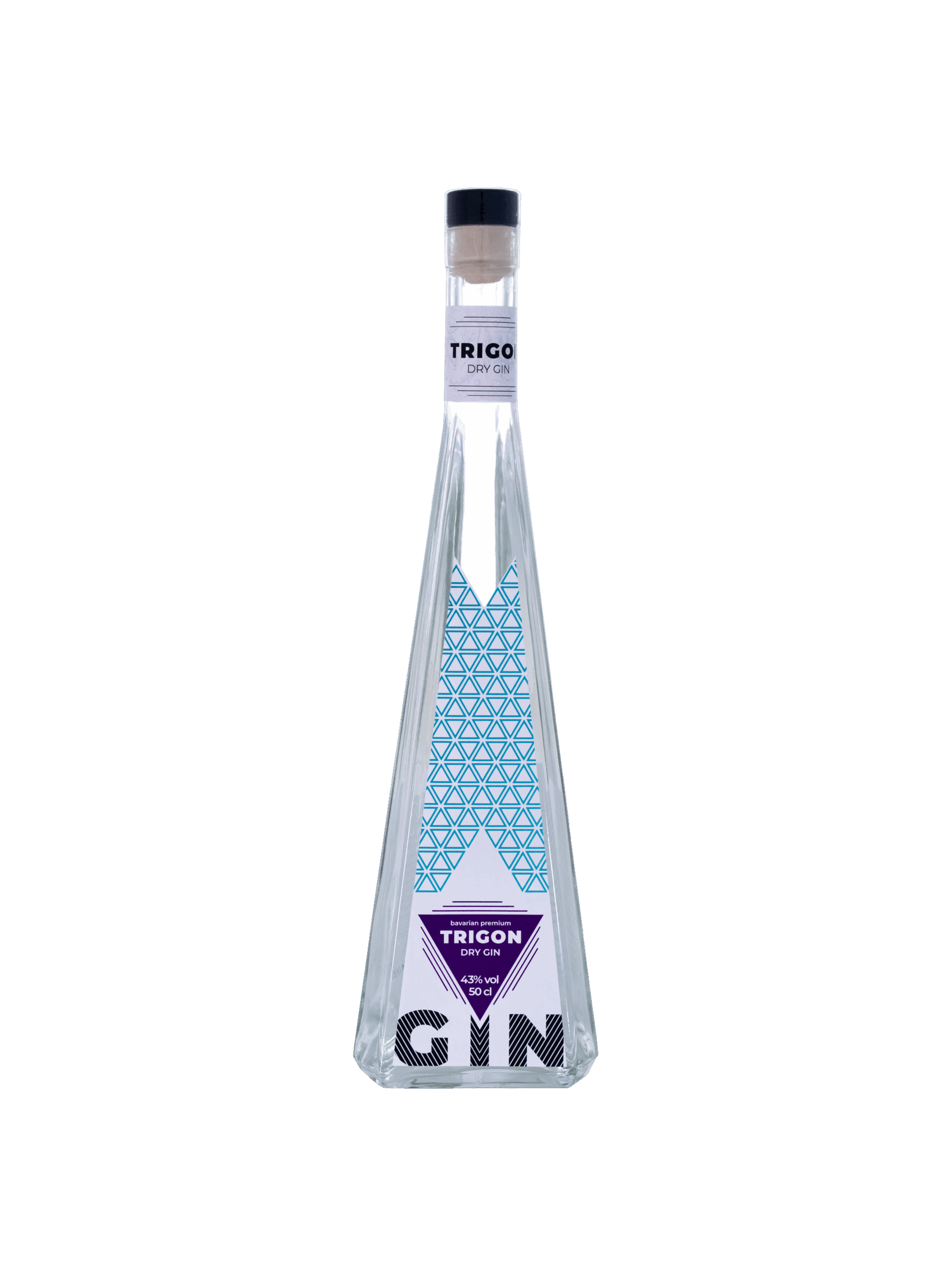 TRIGON Dry Gin 500ml - CLASSIC EDITION -